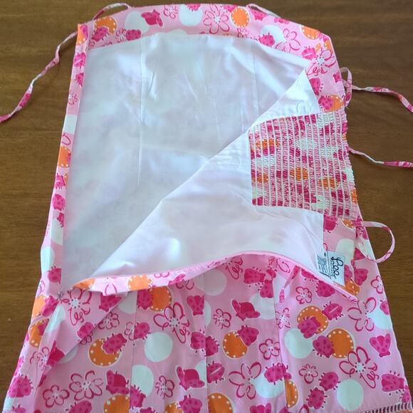 Lilly Pulitzer Ladybug  pink Sundress Dress size 12 NEW no tags - Picture 10 of 11